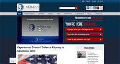 Desktop Screenshot of nemannlawoffices.com